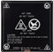 Glomora Lit chauffant pour imprimante 3D, lit chauffant en aluminium 12 V 220 x 220 mm pour ANYCUBIC I3 Mega pour imprimante 3D Ender 3 Ender 3 Pro