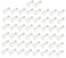 VOSAREA 1 Satz Lichterkettenhaken Led Strip Clips Led Lichtleisten Clips Led-streifenhaken Leichter Schraubhaken Clips Für Außenleuchten Seil Lichtclips Haken Einschrauben Pp Weiß 50 Stück