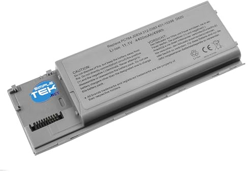 SIMPLETEK - Akku 4400mAh D620/D630 ATG XFR D631 D640 M2300 D830 PC764 JD634 TD175 DE24