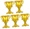 SOIMISS 5 Stück Trophäenballons Aufblasbar Abschlussdekorationen Glückwunschtrophäen Partyzubehör Abschlusstrophäen Große Trophäen Abschlussballons Aluminiumfolie Golden