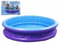 Family Size Inflatable Paddling Swimming Pool 1.8m 6ft Round Waffle Purple Kids Summer Paddling Pool