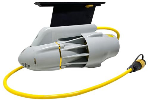 Underwater ELectric Thruster Trolling Motor with Jet - Propell SUP Propeller for Kayaks, Paddle Boards,Suitable for River, Lake & Sea (99360-360W)
