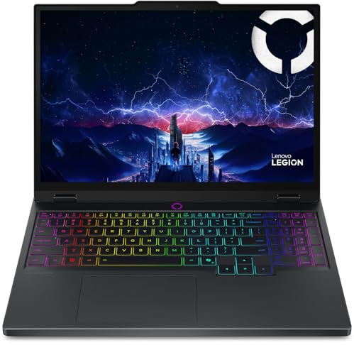 Lenovo Legion Pro 5i Gen 10 Gaming Laptop, Intel Ultra 7 255HX, 16 2.6K (2560 x 1600) OLED IPS 165Hz, 500 nits, 32GB DDR5, 2TB SSD, NVIDIA RTX 5060, 5MP Camera, Wi-Fi 7, Win 11 - Eclipse Black