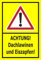 Melis-Folienwerkstatt Schild Dachlawinen Eiszapfen - 15x10cm - Bohrlöcher - 3mm Aluverbund – 20 VAR S00018-074-C