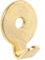 Pack of 10 Strong Brass Plated Round Picture Hooks