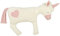 Efie XL Einhorn mit Herz, Bio Spieltier und Kuschelkissen, kontrolliert biologischer Anbau (Organic), Made in Germany, GOTS Zertifiziert