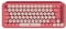 Logitech POP Keys Mechanical Wireless Keyboard with Customizable Emoji Keys, Scandinavian QWERTY Layout - Pink