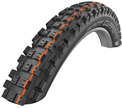 Schwalbe Unisex's Eddy Current Rear Evo, Super Gravity, TLE Tyres, Black, 65-584,1402789621
