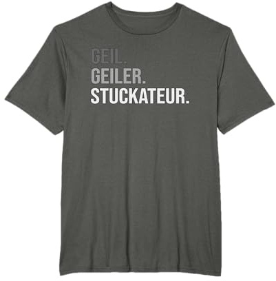 Stuckateur Verputzer Gipser T-Shirt