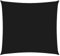 vidaXL Sonnensegel Wasserfest Sonnenschutz Windschutz Sonnendach UV Schutz Garten Terrasse Balkon Oxford-Gewebe Quadratisch 5x5m Schwarz