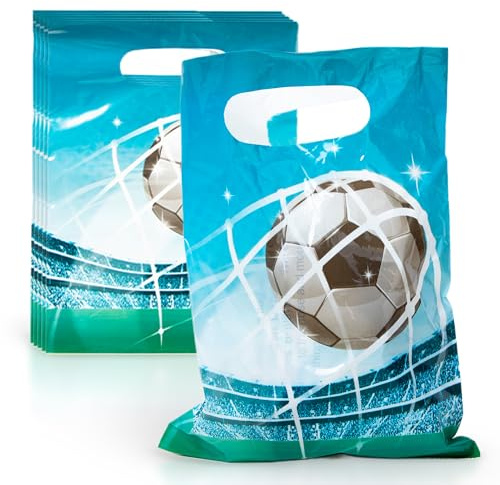 Procos - Party Loot Bags Fußball Soccer Fans Geschenktüten Süßigkeiten, 6 Stück, PR93887