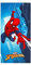 Spiderman Strandtuch aus Frottee, 100% Baumwolle, 70 x 140 cm, offizielles Produkt