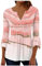 LSAltd Metallica Tshirt Kaftan Damen Lang Geschenke Für Frauen Kragen Weiss Neon Strümpfe Tunika Aermellos Durchsichtiger Body Knöpfe Edel Weites Sommerkleid Dirdelblusen Spitze, 4-pink