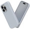 RhinoShield Case kompatibel mit [iPhone 15 Pro] | SolidSuit - Stoßdämpfende & schlanke Schutzhülle mit Premium Finish - 3.5 Meter Fallschutz - Silbergrau