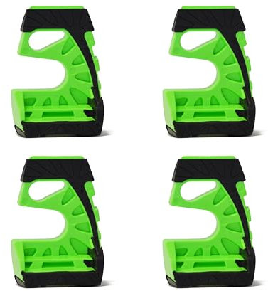 Wedge-It - Der ultimative Türstopper, Grün, 4 Stück