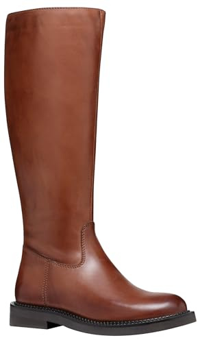 Geox D Serilda A, Stivali alla Moda Donna, Marrone Chiaro, 41 EU