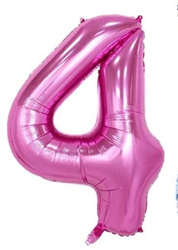 Elsa Geburtstagsparty 4 Jahre, Froze 4 Jahre Geburtstag Party Set, Ballon Geburtstagsdeko Mädchen, Froze 4 Jahre Party Deko Kindergeburtstag, Eiskönigin Anna und Elsa Geburtstag Deko Luftballons