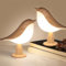 2 Stück Touch Nachttischlampe dimmbar, kleine kabellose Schreibtischlampe, tragbare Tischlampe, wiederaufladbar, niedlicher Vogel Lampe Nachtlicht für Kinder Erwachsene, Geschenke für Männer Frauen