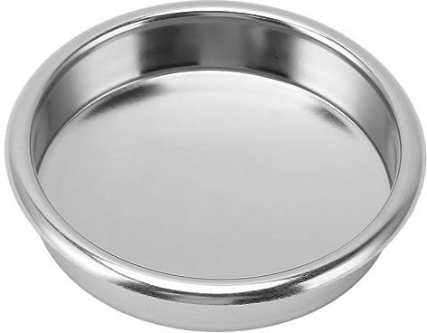 Filtro Ciego de 58 Mm, Inserto de Retrolavado de Acero Inoxidable, Cesta de Filtro Ciego de Retrolavado para Máquinas Gaggia Classic y Espresso Disco de Limpieza de Espresso