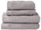 Zone Denmark Classic Handtuch Set Baumwolle, 2 x Handtuch 50x100 cm und 2 x Badetuch 70x140 cm, 100% Oeko-Tex Zertifizierte Baumwolle, 4er-Set, Gull Grey