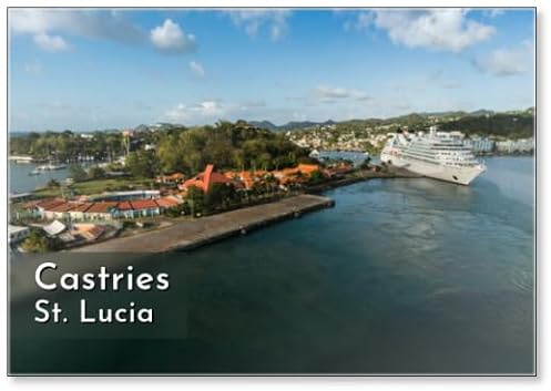 , St. Lucia, Fridge Magnet