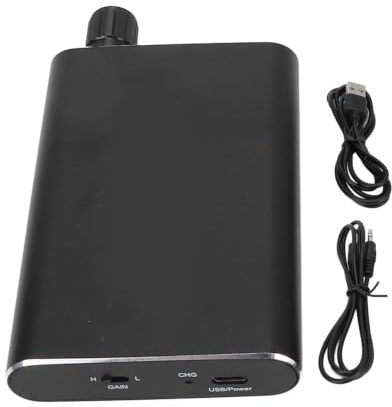 Amplificateur de Casque HiFi, Ampli de Casque Portable, pour MP3, MP4, Tablette, Lecteur de Musique, Smartphone, Ordinateurs, Lecteurs CD