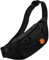 Bauchtasche: Fuchs - Gürteltasche mit viel Stauraum - 4 Fächer jeweils mit Reißverschluss - Festival Brusttasche Hüfttasche - Wasserabweisend Bauchtasche Handytasche Sport Laufgürtel (Black)