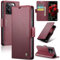 Rerzoiro Coque pour Xiaomi Redmi Note 13 Pro 5G (Pas pour 4G)/Poco X6 5G, Étui Housse en RFID Protection PU Cuir Portefeuille Rabat Case Stand, Étui Case pour Redmi Note 13 Pro 5G/Poco X6 5G, Rouge
