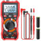 Messgeräte Multimeter Digital: 2000 Counts Voltmeter Spannungsmesser mit Hintergrundbeleuchtung zum Messen von AC/DC-Spannung Strom Widerstand Kapazität NCV-Erkennung