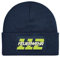 NIMAMA Mütze Beanie 112 Feuerwehr Wintermütze Statement Spruch Print Geschenk Unisex Strickmütze für Jungen und Mädchen-Schwarz