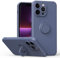 HAOFUGUI Magnetic Case for Xiaomi Poco F4 GT/Redmi K50 Gaming, with 360° Rotating Stand，Durable TPU Shockproof Phone Case for Xiaomi Poco F4 GT/Redmi K50 Gaming-Lavender purple
