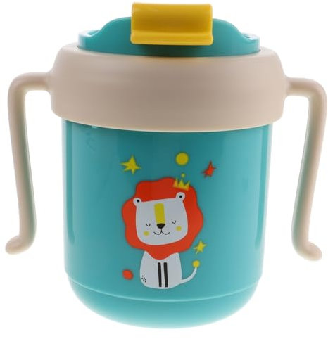 KOCKSHION Gobelet Acier Inoxydable Avec Poignée Pour Bouteille Graduée Pour Bébés Design Et Résistant Aux Chocs Pour Maison Sorties