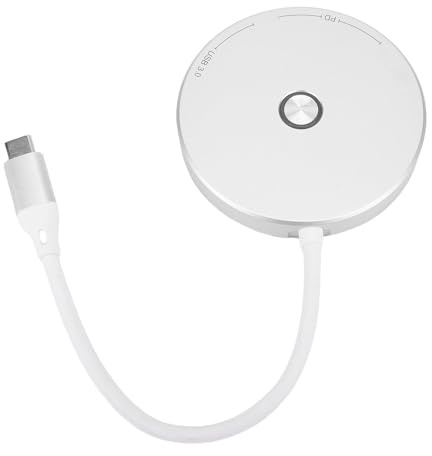 CHEOTIME Adaptador de consola de juegos Con Base para TV para Switchs 2 Switches OLED, estación de acoplamiento portátil, interfaz Multimedia HD 4K 60Hz 2.0A, Salida Puerto USB 3.0 Tipo C