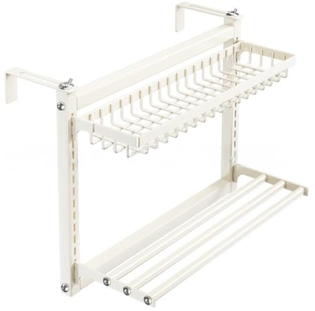 Kivivaka Heizkörper-Trockengestell verstellbar, für den Heimgebrauch, hitzebeständig 120, 5 kg Tragfähigkeit, passend für 0C13.5 cm Heizkörper, platzsparendes faltbares Design mit Gitterablage und
