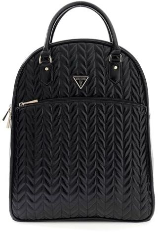 GUESS Rucksack Freizeitrucksack Cheryl Expandable Backpack Black schwarz