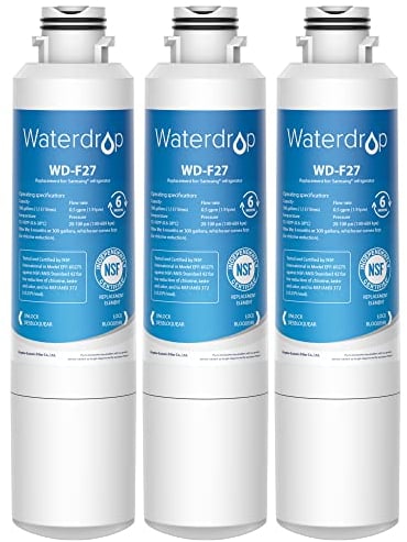 Waterdrop 3X DA29-00020B Kühlschrank Wasserfilter Ersatz, Kompatibel mit Samsung® DA29-00020B HAF-CIN/EXP, HAFCIN, DA29-00020B-1, DA29-00020A, DA29-00019A, DA97-08006A, DA97-08043ABC, Kenmore 46-9101