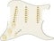 Fender Stratocaster Pickguard, vorverkabelt, Tex-Mex SSS, 11-Loch Schlagbrett, Pergament, für E-Gitarre, Gitarren Zubehör, Ersatzteile für Stratocaster, Custom Pickguard für E-Gitarre