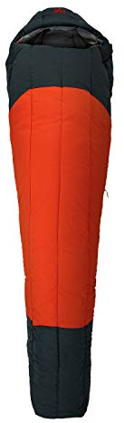 MILLET Unisex-Adult Syntek-5° Reg Mumienschlafsack, Dark Orion/Fire, U