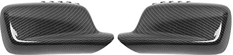 Aramox Außenspiegelabdeckung 2 Stück Carbon Für E46 E66