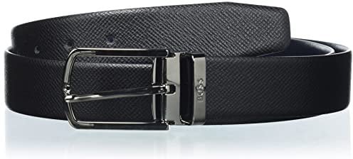 BOSS Herren Ofis_or35_ps G rtel, Black001, Einheitsgröße EU