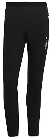 Adidas Womens Pants (1/1) Terrex Xperior Cross-Country Ski Soft Shell Joggers, Black, GQ1253, 40