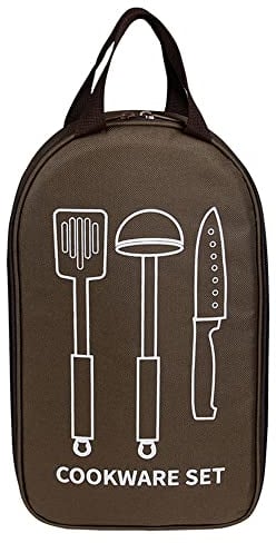 FUYTERY Folding Knife Bag Outdoor Cookware Travel Camping Multifunction Storage Pouches (Green)