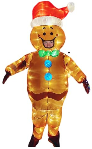 LEDPATY Adult Blue Shark Inflatable Costumes