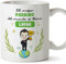 MUGFFINS Tazas Personalizadas para PADRINO - En Español - Eres Mejor del Mundo - 11 oz / 330 ml - Regalo personalizable original y divertido