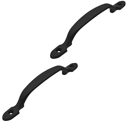 BESTonZON 2sets Zinc Alloy Handle for Cupboard Wardrobe in Modern Design Useful Pull Handles for Kitchen Cabinet Creative Door Knobs for Household Furniture