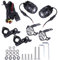2X Zusatzscheinwerfer Motorrad Nebelleuchte, 12V LED Scheinwerfer, Schutzgitter + Kabelbaum 40W 4000LM Passend für BMW R1200GS F850GS