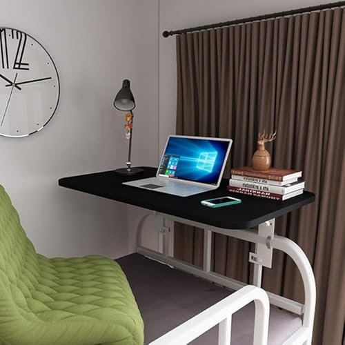 Morlinca Bett Tabletttisch Betttisch Klappbar Bett Tisch Laptop Tisch Tragbarer Betttisch Geeignet Für Den Einsatz in Studentenwohnheimen Einfache Installation,C,75 * 25cm