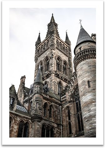 ARTFAVES® Poster - Universität | Wanddeko Wandbild Fotografie Vintage | ohne Rahmen | 30 x 40 cm