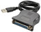 Ricardonty Cavo parallelo USB a 25 StenoS Interfaccia DB25 Cavo USB 2.0 per stampante IEEE 1284 Cavo Adattatore 25 Fori