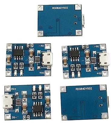 jojofuny Ebl-batterielademodul – 1a Li-ionen-batterieladeplatine Für 18650 Polymerbatterien